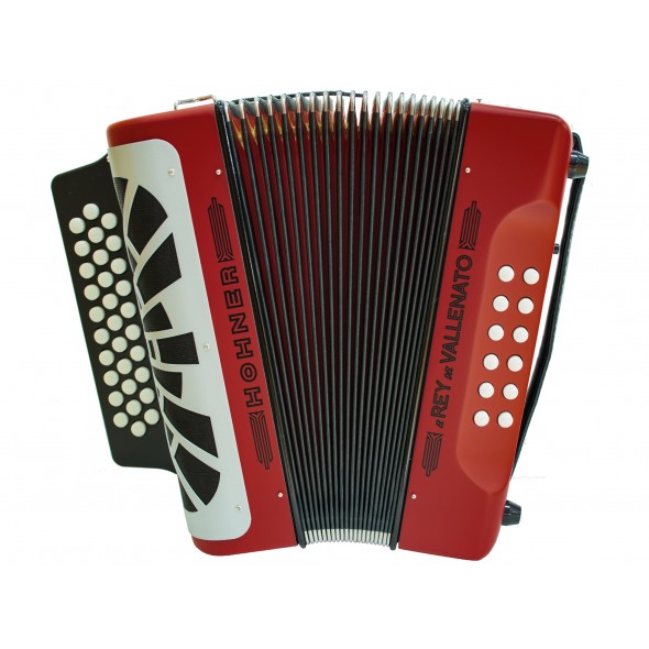 Hohner El Rey del Vallenato Vermelho Hohner El Rey del Vallenato Vermelho
